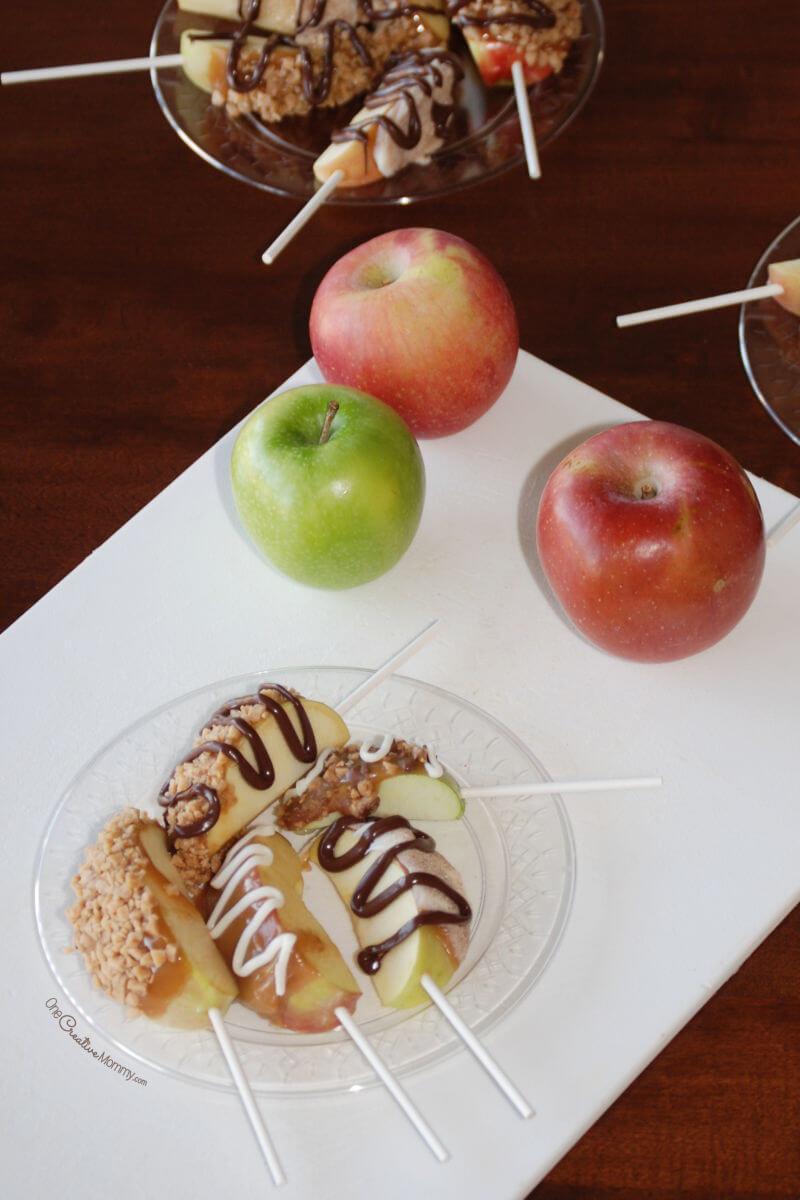 Caramel Apple Pops